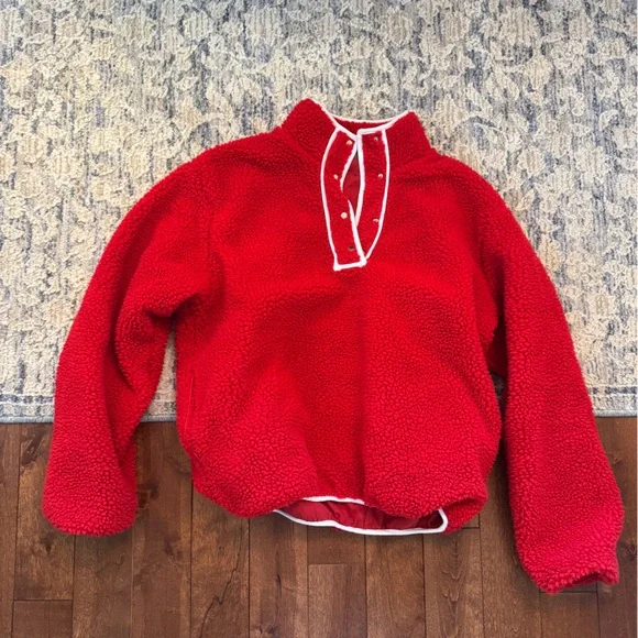 Parke Sherpa Fleece Pullover – Size S/M – Sold Out Style - Picture 1 of 6